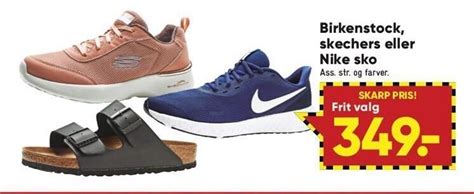 Birkenstock Skechers El Nike Sko Tilbud Hos Bilka