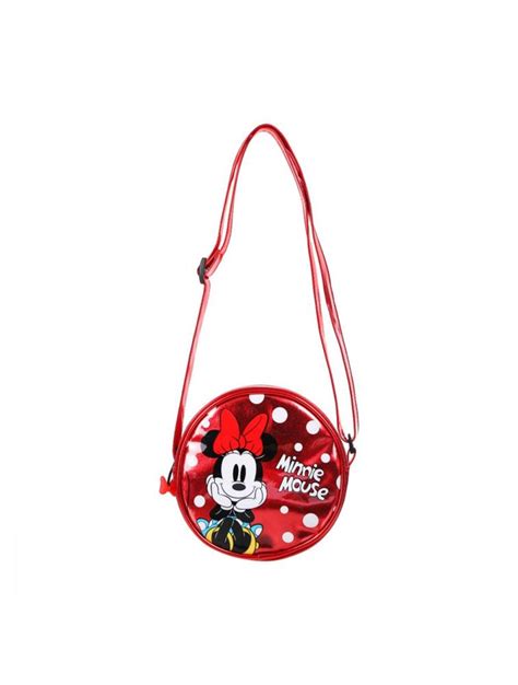 Sac à bandoulière rond Miniso Disney Minnie Mouse Sac à bandoulière