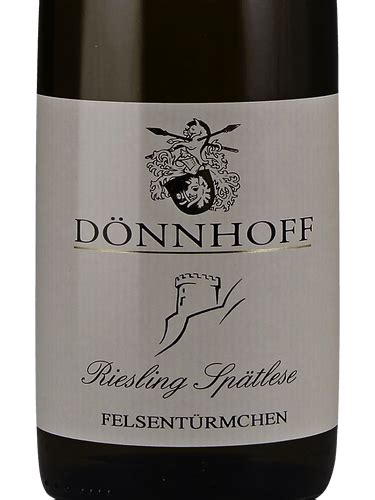 Dönnhoff Felsentürmchen Riesling Spätlese Vivino France