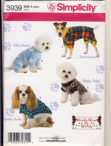 Patterns For Small Dog Clothes | Catalog of Patterns