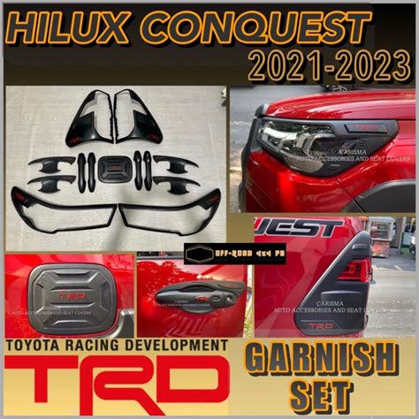 Toyota Hilux Conquest Trd Garnish Set Hilux Accessories