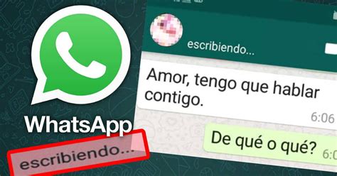 WhatsApp cómo ocultar el escribiendo que aparece mientras envías