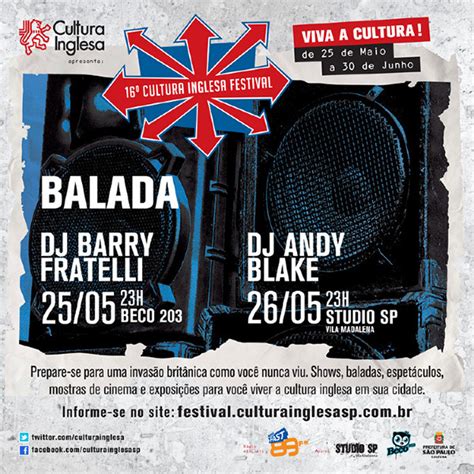 16º Cultura Inglesa Festival On Behance