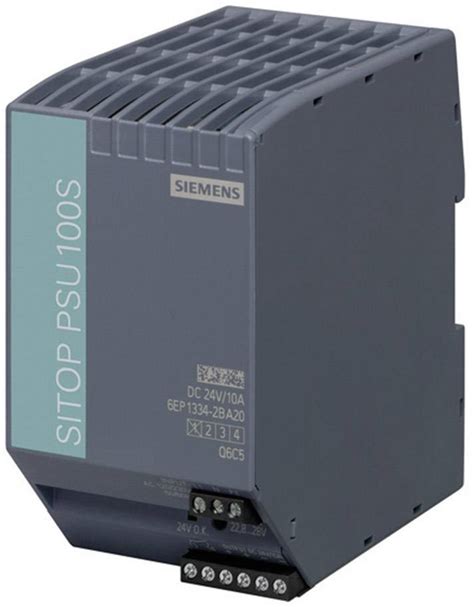 Buy Siemens SITOP PSU100S 24 V 10 A Rail Mounted PSU DIN 24 V DC 10 A