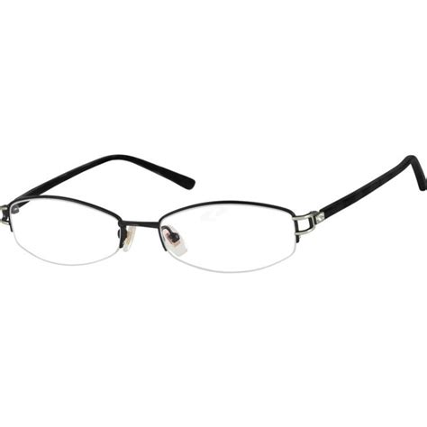 Black Oval Glasses 490721 Zenni Optical Eyeglasses Glasses Oval Glasses Zenni Optical