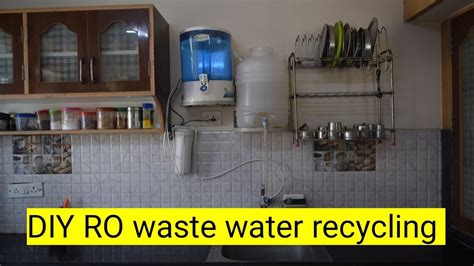 How To Save Ro Waste Water At Home Youtube