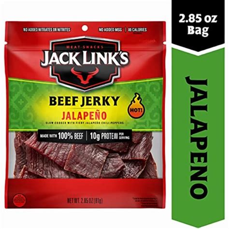 Jack Link S Carne Seca Beef Jerky Jalapeno Oz Pack Of