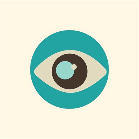 Ilustración Del Icono Del Ojo Vector Gratis