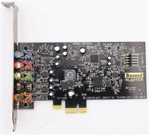 Creative Sound Blaster Audigy Fx Pcie Soundkarte Sbx Pro Studio