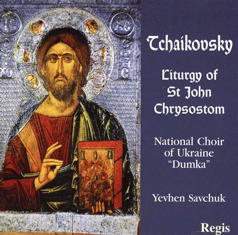 Club Cd Tchaikovsky Liturgy Of St John Chrysostom