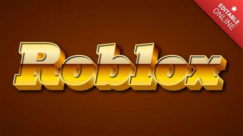 Roblox Police Golden D G N Rateur D Effet De Texte