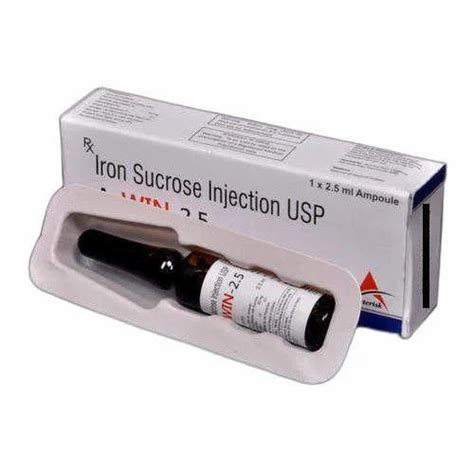 Iron Sucrose Injection Usp 100 Mg 5 Ml Leaflet Inside 59 Off