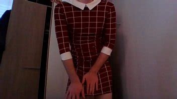 Super Sexy Crossdresser Secretary Touching And Masturbating In Crazy Hot Dress XVIDEOS