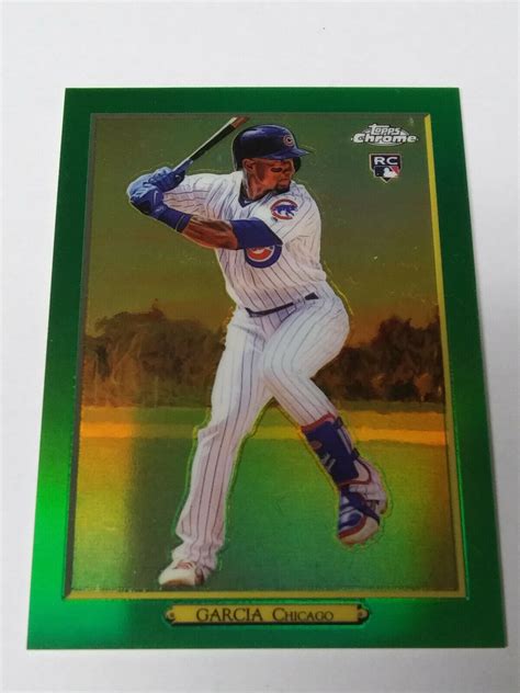 Robel Garcia 2020 Topps Turkey Red Chrome Green Refractor Rookie 4 10