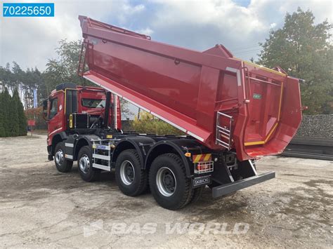 Volvo FMX 500 8x4 Euro 6 Muldenkipper MEILLER 27 m³ Tipvogn lastbil