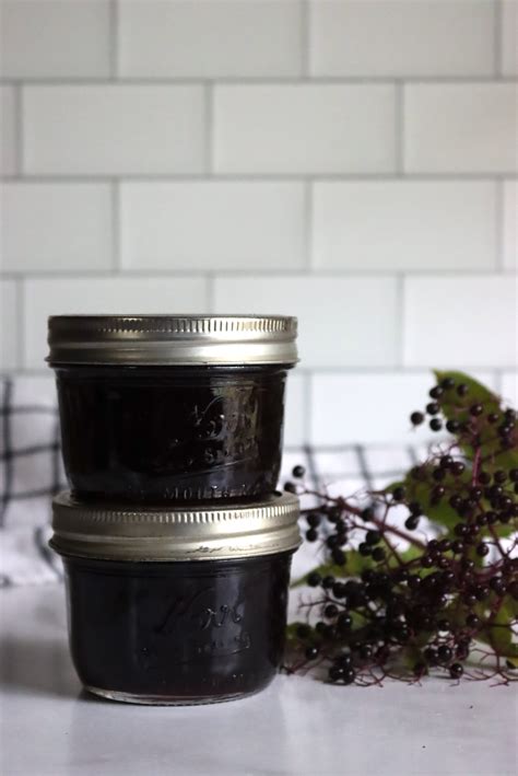 Elderberry Jelly - Creative Canning