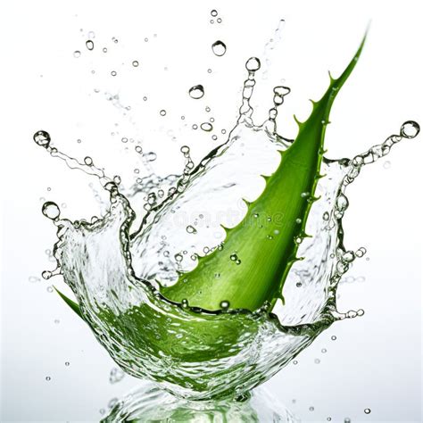 Water Splash Aloe Vera Stock Illustrations 257 Water Splash Aloe Vera