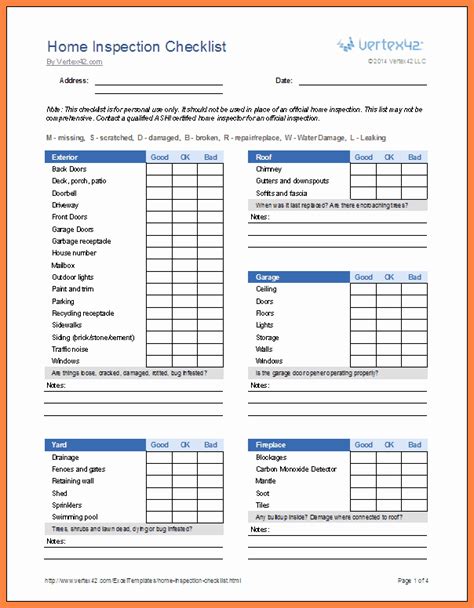 Pre Purchase Building Inspection Report Template Templates