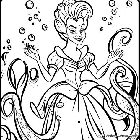 Disney Villain Coloring Pages Free And Printable