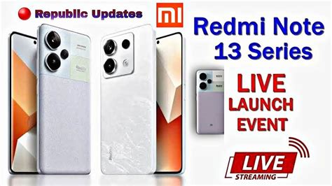 Live Redmi Note Pro Series Live Show Of Redmi New Phone