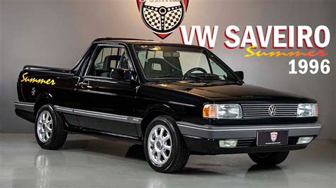 VW Saveiro Summer 1996 Clássicos Premium YouTube