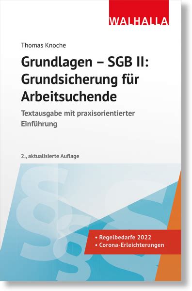 Grundlagen Sgb Ii Grundsicherung F R Arbeitssuchende Rieder Verlag