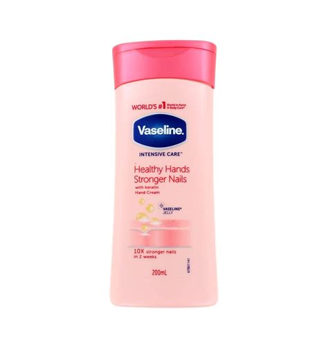 Vaseline Handcreme Intensive Care Healthy Hands Stronger Nails 200 Ml