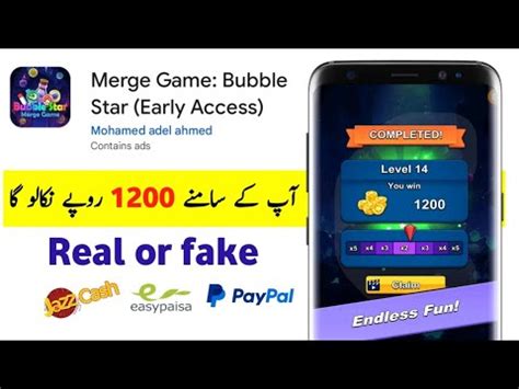 Merge Game Bubble Star App Real Or Fake Merge Game Bubble Star App