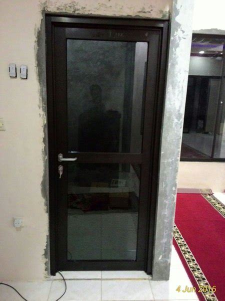 Jual Pintu Swing Alumunium Kusen Alumunium Di Lapak Putra Sonna Glass