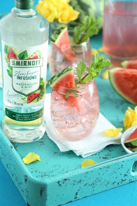 The New Zero Sugar Infusions Flavored Vodkas From Smirnoff Include