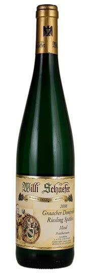 Weingut Willi Schaefer Graacher Domprobst Riesling Spatlese Ml Bottle