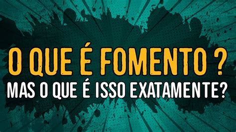 O Que Fomento Elaborando Projetos Sociais E Culturais