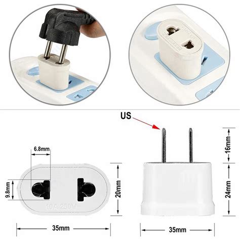 Reisstekker Amerika Wereldstekker Eu Naar Vs Van Orbit Electronic