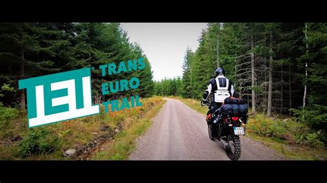 Trans Euro Trail TET Adventure Riding Sweden 2019 YouTube