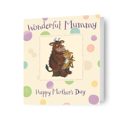 The Gruffalo Wonderful Mummy Mothers Day Card Danilo Promotions