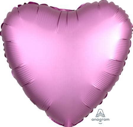 Anagram 18 Matte Pink Heart Foil Balloon