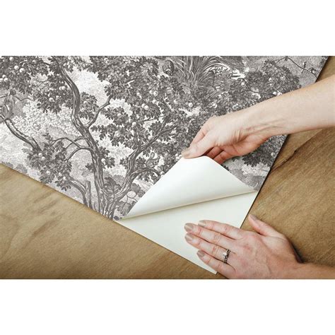 Buy The Roommates Jungle Toile Peel And Stick Wallpaper At Michaels Take An Adventurous Leap