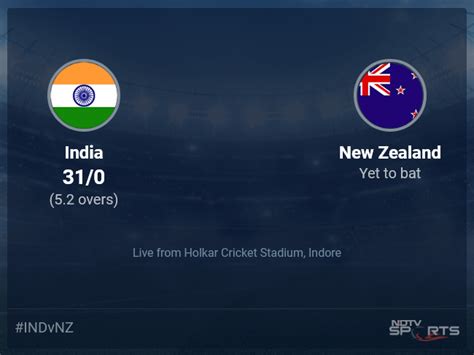 India vs New Zealand live score over 3rd ODI ODI 1 5 updates | Cricket News