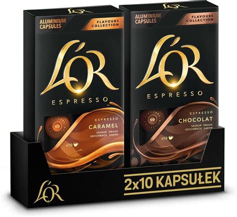 Kapsułki do ekspresów L Or Kapsułki Espresso Caramel I Chocolat Do