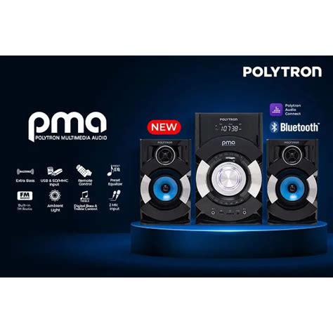 Jual Speaker Multimedia Polytron PMA 9527 Bluetooth Shopee Indonesia