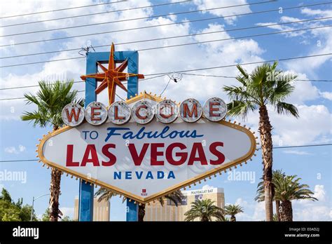 Welcome to Las Vegas sign Stock Photo - Alamy