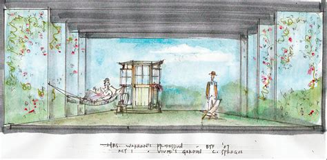 Stage Design Sketches