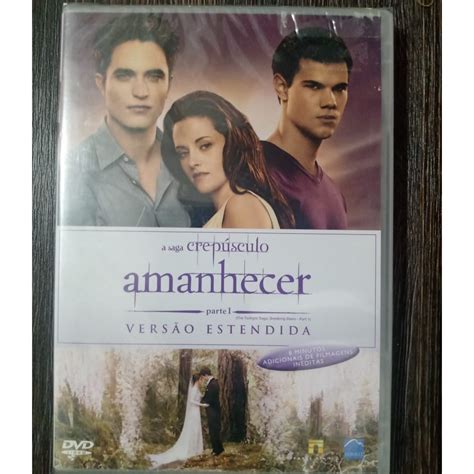 A Saga Crepusculo Amanhecer Parte 1 DVD Novo Lacrado Shopee Brasil