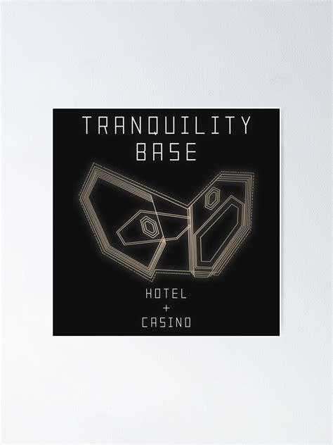 "Arctic Monkeys Tranquility Base Hotel + Casino" Poster for Sale by ...