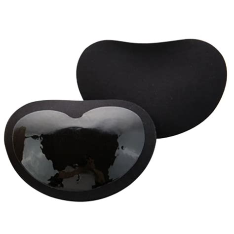 Par Hållbara Mjuka Push Up BH Bikini Inlägg Svart Fyndiq