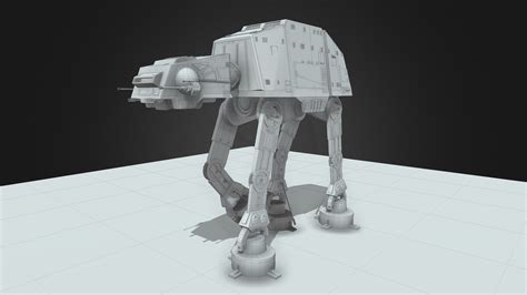 Atat Star Wars Buy Royalty Free 3d Model By Vicki Lau Vickicup