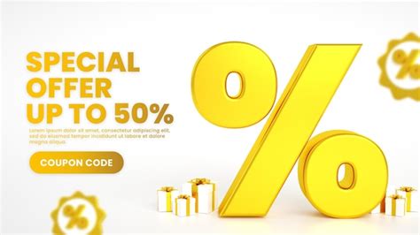 Premium PSD Golden Big Flash Super Mega Sale Banner Template With