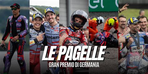 Pagelle MotoGP Germania 2024 Herr Bagnaia In Cima Tutti I Voti Di