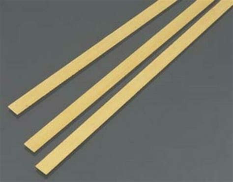 Kands Brass Strip 5mm Thick X 6mm Wide 3 9840