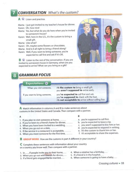 Interchange 3 Unit 5 Conversation Sheens ESL